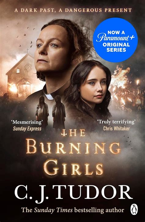 c.j. tudor the burning girls: a novel|samantha morton burning girls.